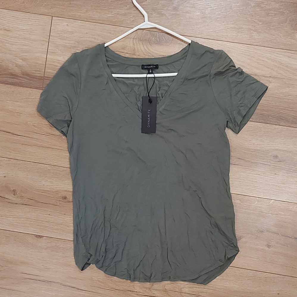NWT green shirt